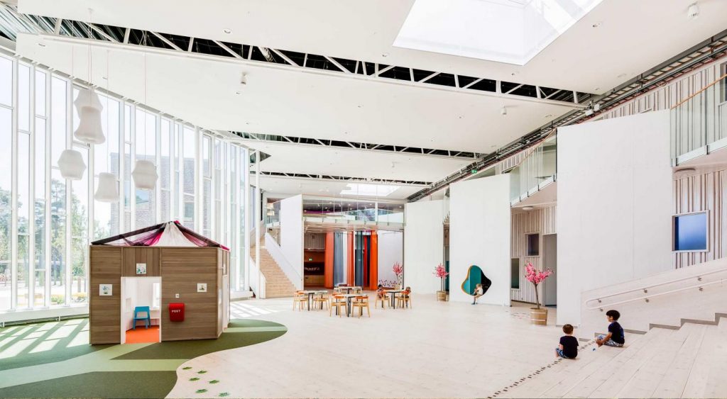 幼兒園室內(nèi)大廳設(shè)計(jì)主要區(qū)域有哪些？